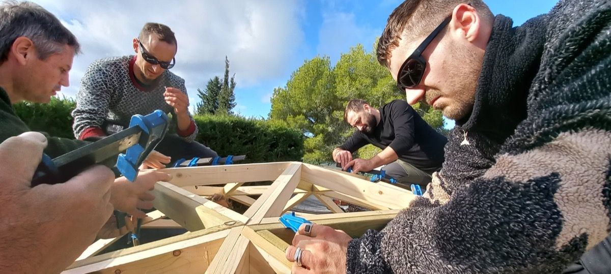 Domo El Catllar, Tarragona23 Domo Geodesico en El Catllar Tarragona