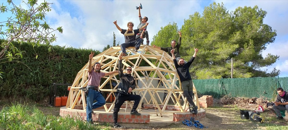Domo El Catllar, Tarragona24 Domo Geodesico en El Catllar Tarragona