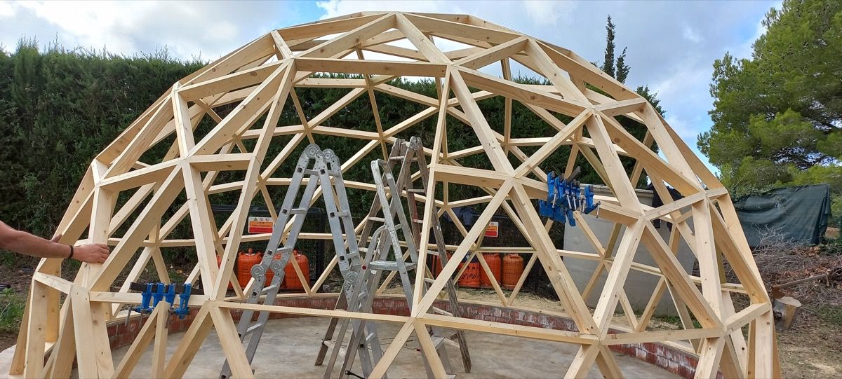 Domo El Catllar, Tarragona25 Domo Geodesico en El Catllar Tarragona