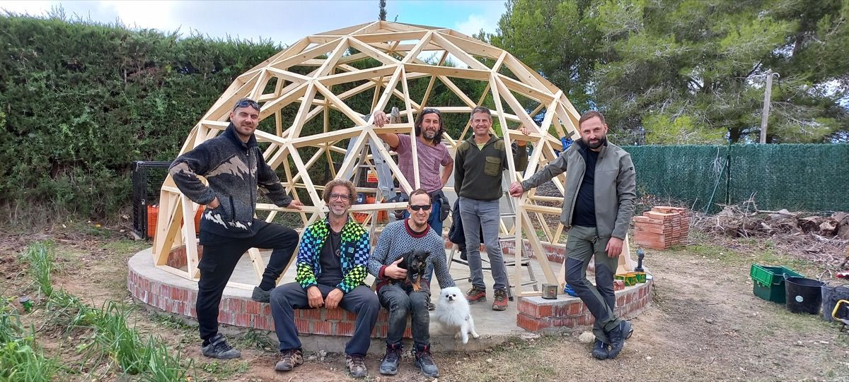 Domo El Catllar, Tarragona27 Domo Geodesico en El Catllar Tarragona