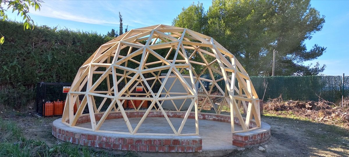 Domo El Catllar, Tarragona28 Domo Geodesico en El Catllar Tarragona