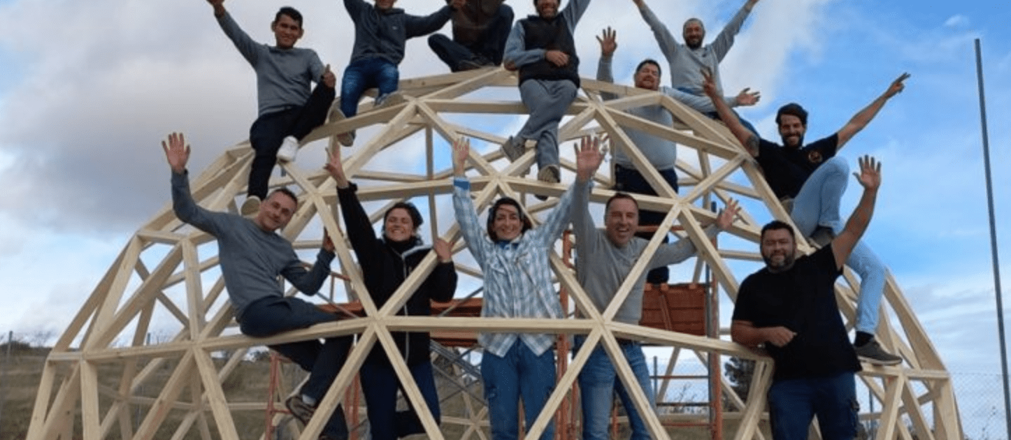 curso midomo albarreal del tajo toledo Curso de Construccion de Domos Geodesicos en Albarreal del Tajo Toledo