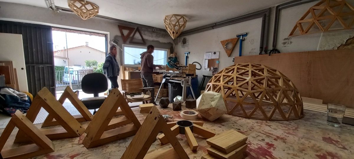 Curso individual Zarzalejo25 Curso Individual Construccion de Domos Geodesicos