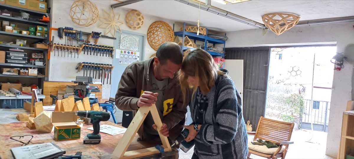 Curso individual Zarzalejo28 Curso Individual Construccion de Domos Geodesicos