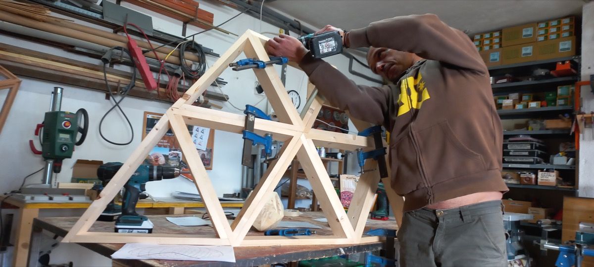 Curso individual Zarzalejo30 Curso Individual Construccion de Domos Geodesicos