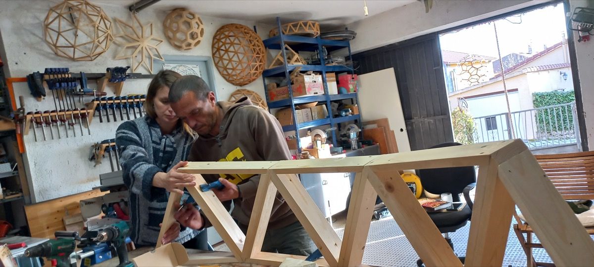 curso individual Zarzalejo15 Curso Individual Construccion de Domos Geodesicos