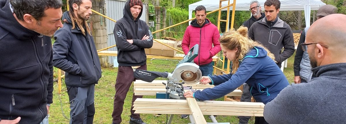 Curso de Construccion de Domo Geodésico en Arenas de San Pedro