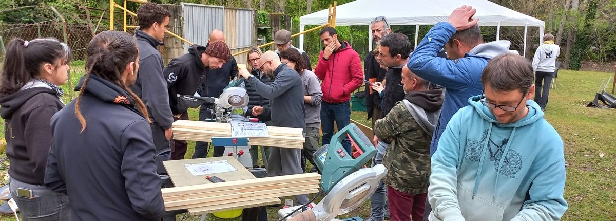 Curso de Construccion de Domo Geodésico en Arenas de San Pedro