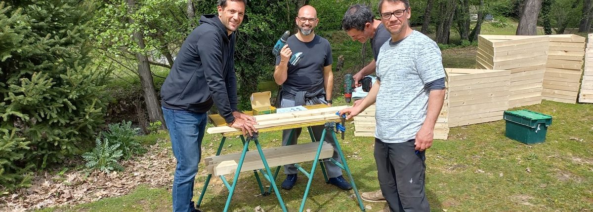 Curso de Construccion de Domo Geodésico en Arenas de San Pedro