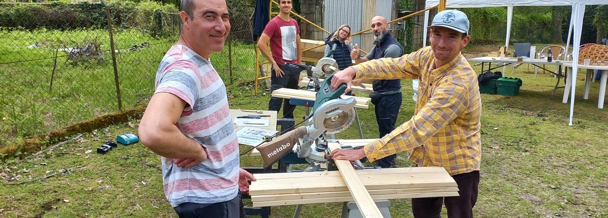 Curso de Construccion de Domo Geodésico en Arenas de San Pedro