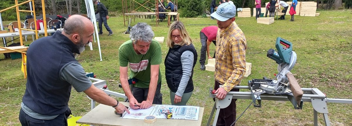 Curso de Construccion de Domo Geodésico en Arenas de San Pedro