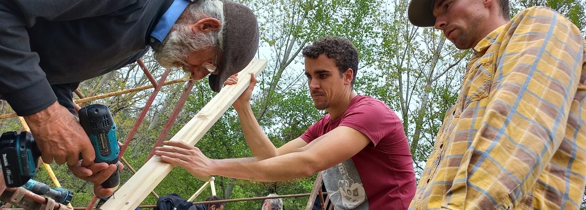 Curso de Construccion de Domo Geodésico en Arenas de San Pedro