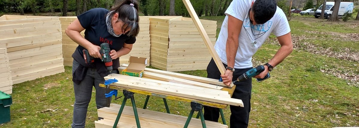 Curso de Construccion de Domo Geodésico en Arenas de San Pedro