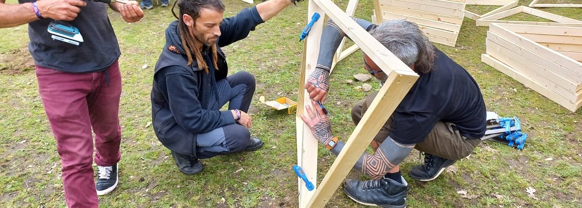 Curso de Construccion de Domo Geodésico en Arenas de San Pedro