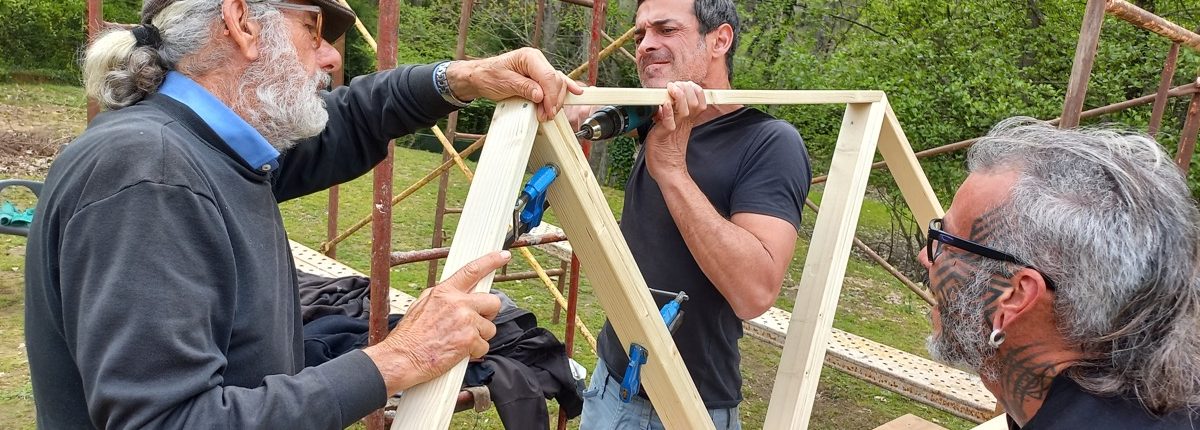 Curso de Construccion de Domo Geodésico en Arenas de San Pedro