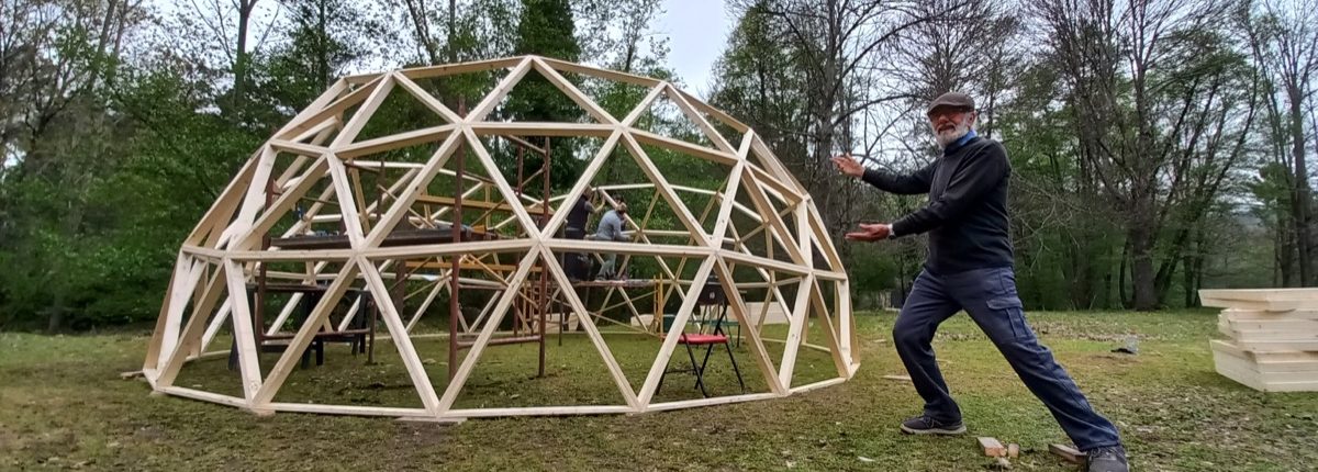 Curso de Construccion de Domo Geodésico en Arenas de San Pedro