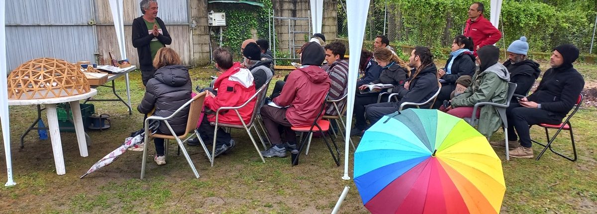 Curso de Construccion de Domo Geodésico en Arenas de San Pedro