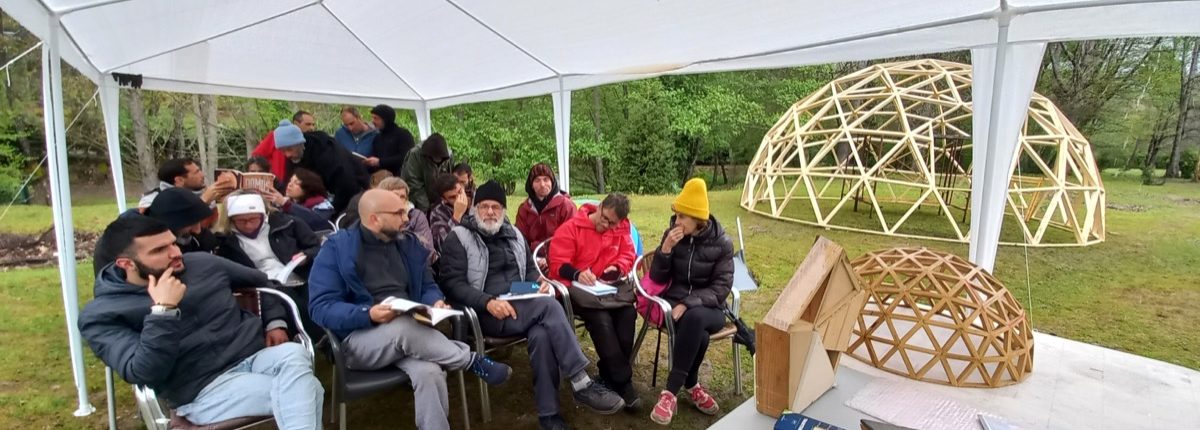 Curso de Construccion de Domo Geodésico en Arenas de San Pedro