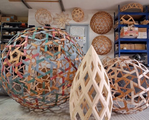 foto figuras madera taller Todo preparado para el proximo taller de MiDomoKids