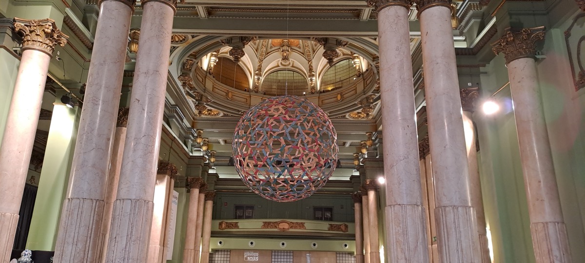 concienciarte 2025_32 Construyendo cupulas reciprocas, domos, zomes y puentes con niños en MiDomoKids en el el Circulo de Bellas Artes