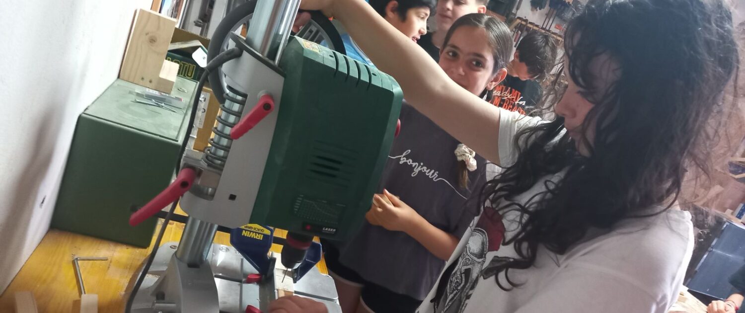 talleres de tensegridad con MIDOMO kids