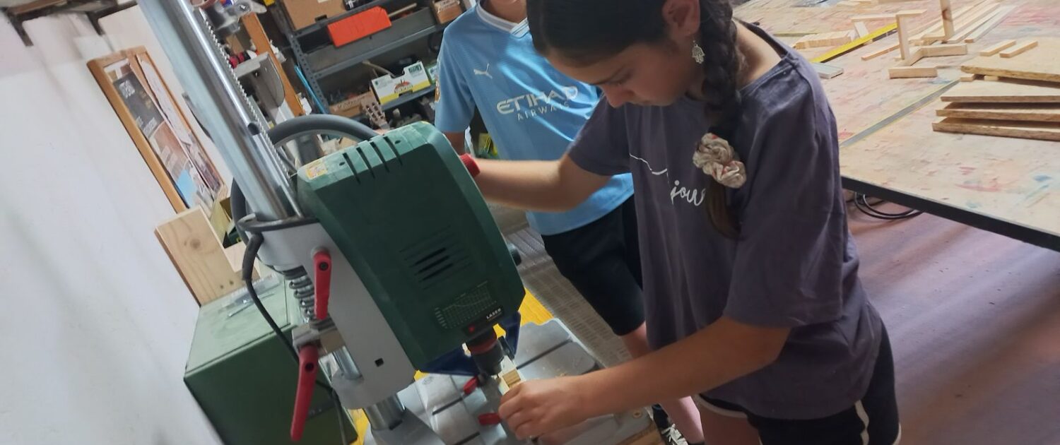 talleres de tensegridad con MIDOMO kids