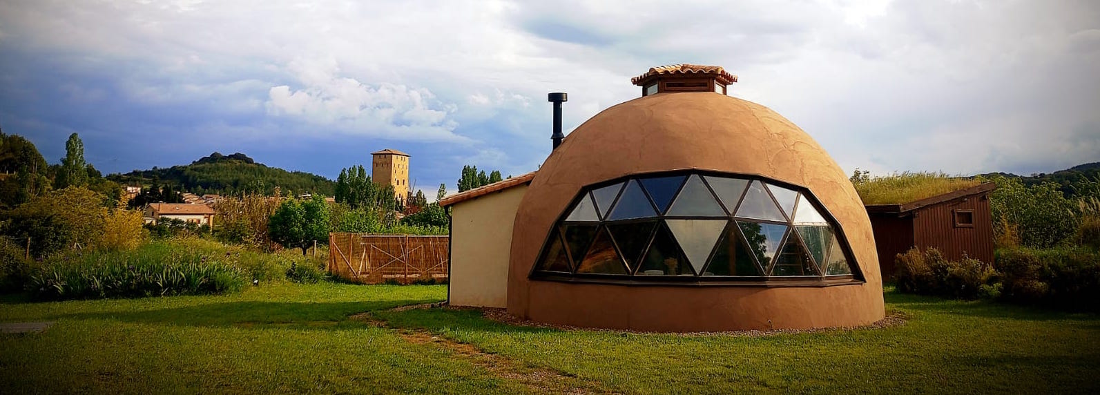 domo MIDOMO en Escuela Verde de Biel Zaragoza
