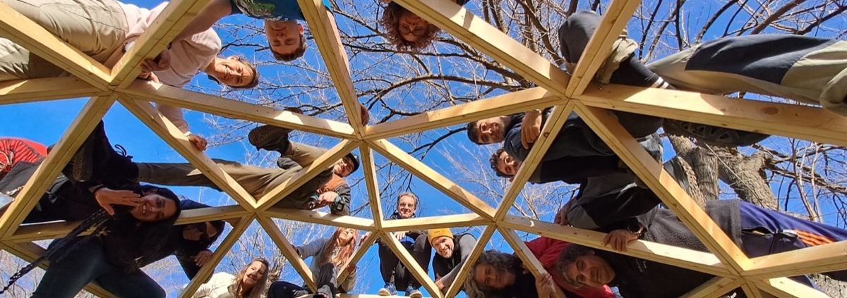 MIDOMO curso construccion domo geodesico